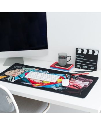 SUPERMAN - Tapis de Bureau XL - vue de profil
