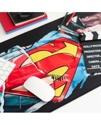 SUPERMAN - Tapis de Bureau XL - vue de dos