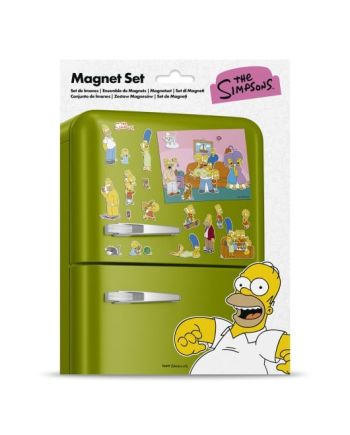 LES SIMPSONS - Famille - Set de Magnets - vue principale