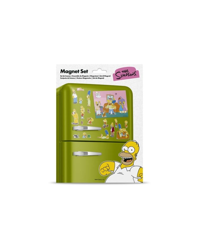 LES SIMPSONS - Famille - Set de Magnets - vue principale
