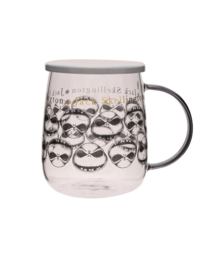 L'ETRANGE NOEL de Mr JACK - Jack - Mug en Verre avec Couvercle 540ml - vue principale
