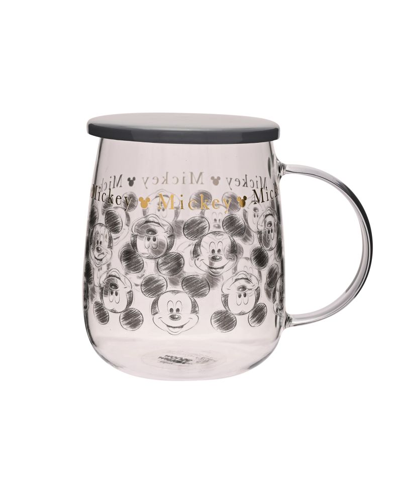 DISNEY - Mickey - Mug en Verre avec Couvercle 540ml - vue principale