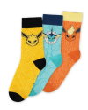 POKEMON - Evoli Evolution - Pack de 3 paires de chaussettes (T35-38) - vue principale