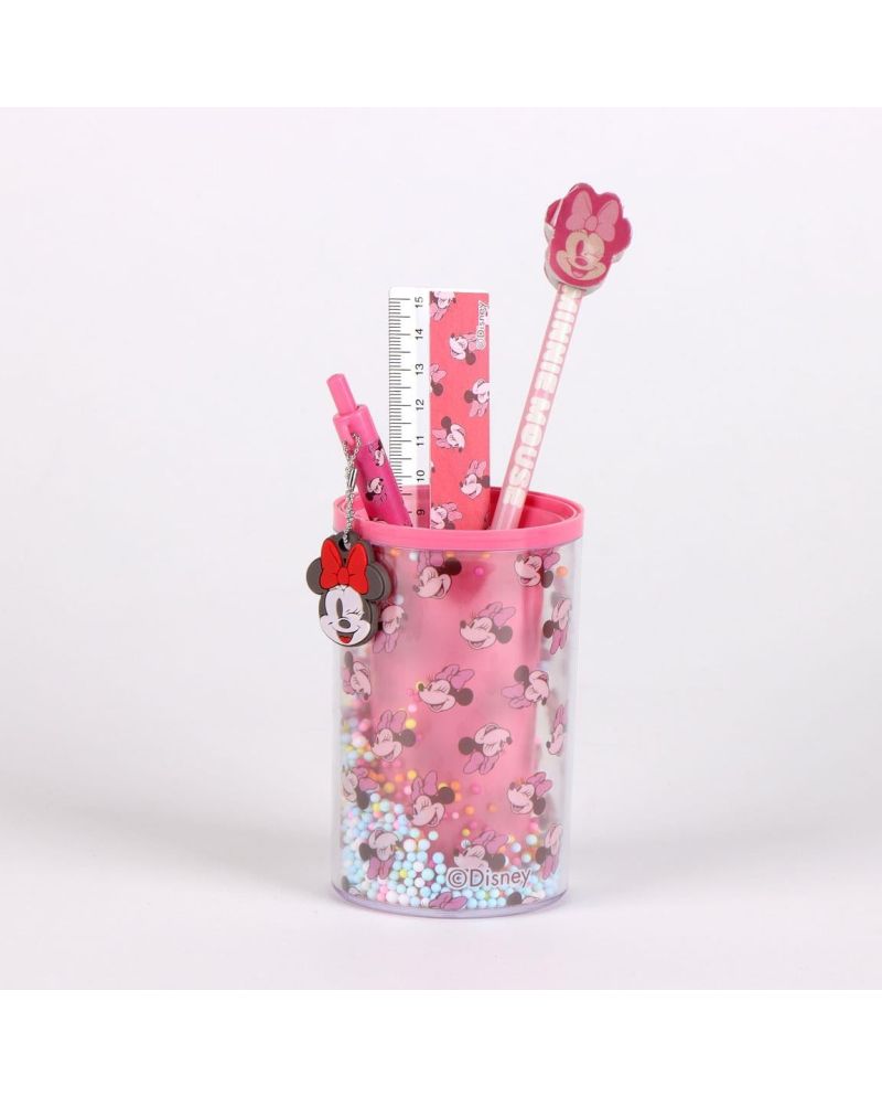 MINNIE - Set de Papeterie - Pot à Crayon + 3pc. - vue principale