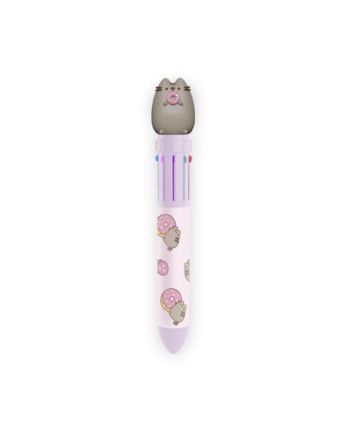 PUSHEEN - Donuts - Stylo-Bille 10 couleurs 3D - vue principale