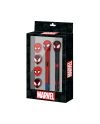 SPIDER-MAN - Set de 2 Crayons + 4 Gommes - vue principale