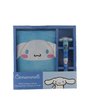 CINNAMOROLL - Gift Set Notebook A5 Peluche + Stylo bille 3D - vue principale