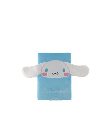 CINNAMOROLL - Gift Set Notebook A5 Peluche + Stylo bille 3D - vue de face
