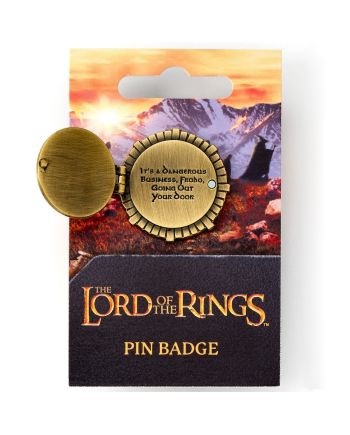 LE SEIGNEUR DES ANNEAUX - Porte de la Maison des Hobbits - Pin's - vue de dos