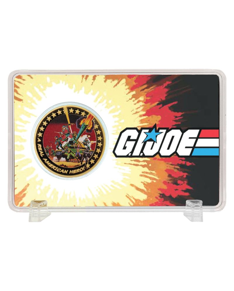 G.I. JOE - 60ans Anniversaire - Pièce Edition Limitée 24k Plaqué Or - vue principale
