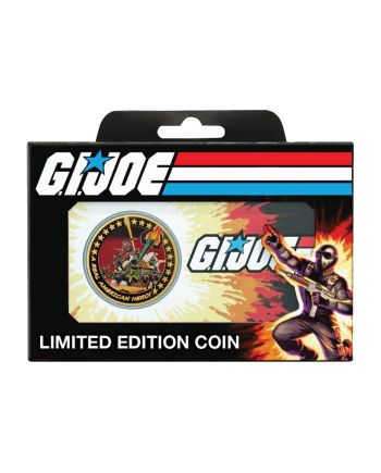 G.I. JOE - 60ans Anniversaire - Pièce Edition Limitée 24k Plaqué Or - vue de detail