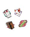 DEMON SLAYER - Set de 4 Pin's - vue de face