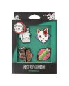DEMON SLAYER - Set de 4 Pin's - vue du packaging