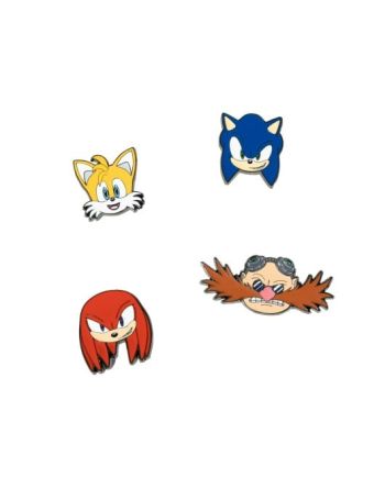 SONIC - Personnages - Set de 4 Pin's - vue principale