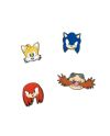 SONIC - Personnages - Set de 4 Pin's - vue principale