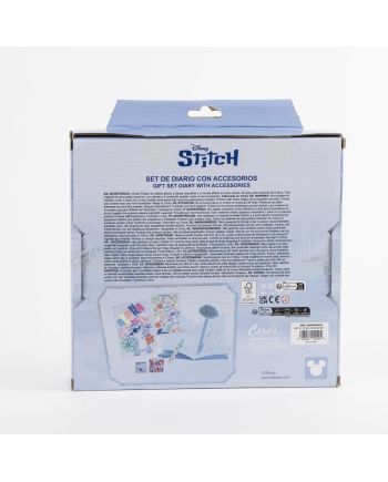 STITCH - Set de Papeterie - Journal + accessoires 6pc. - vue de dos