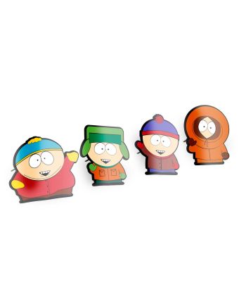 SOUTH PARK - Set de 4 Pin's - vue principale