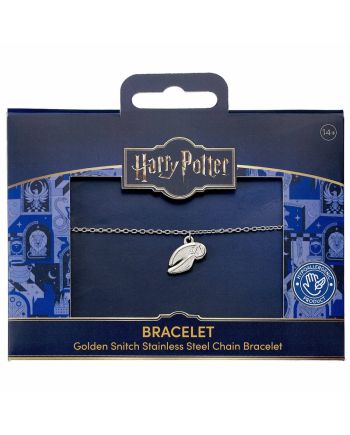 HARRY POTTER - Vif D'Or - Bracelet en Acier Inoxydable Arg. - vue de profil