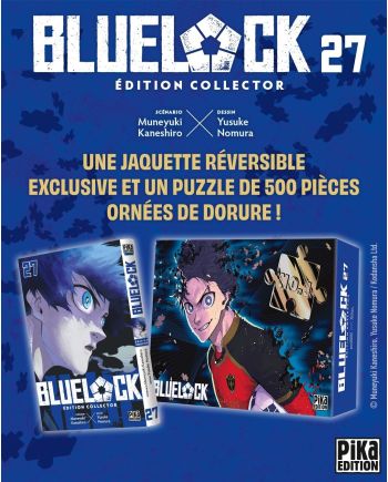BLUE LOCK - Tome 27 - EDITION COLLECTOR - vue principale