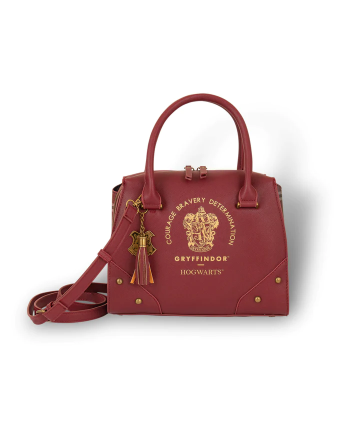 HARRY POTTER - Gryffindor - Luxury Plaid Top Handbag '28x22x13cm'