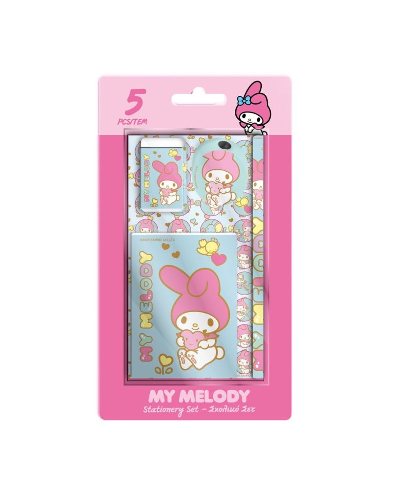 MY MELODY - Set de Papeterie - 5pc. - vue principale