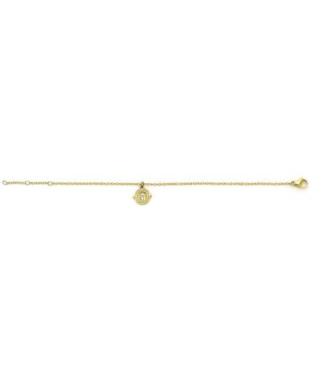 HARRY POTTER - Retourneur de Temps - Bracelet en Acier Inoxydable Doré - vue de face