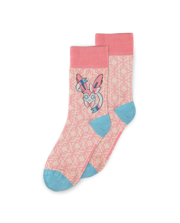 POKEMON - Evoli Evolution II -Pack de 3 paires de chaussettes (T43-46) - vue de profil