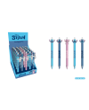 STITCH - Stylo à Gel Effaçable +Head Topper (Display de 30pcs) - vue principale