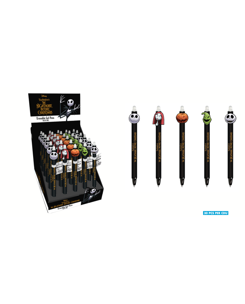 NBX - Stylo à Gel Effaçable +Head Topper (Display de 30pcs) - vue principale