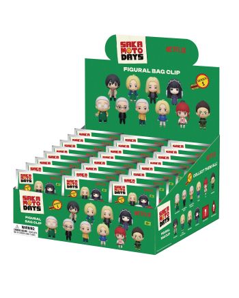 SAKAMOTO DAYS - Series 1 - 3D Foam Bag Clip (Display 24 Pcs) - vue principale