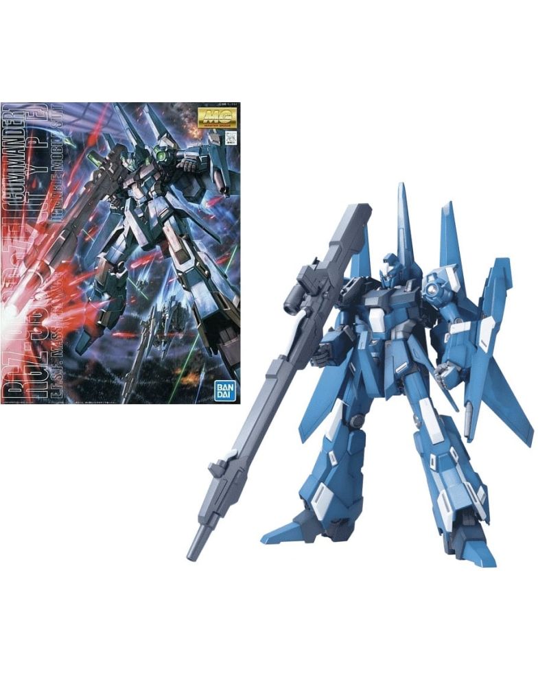 GUNDAM - MG 1/100 RE-ZEL Commander type - Model Kit - vue principale