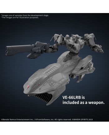 ARMORED CORE VI - 30MM Arquebus ADD VE-40A - Model Kit - vue de profil