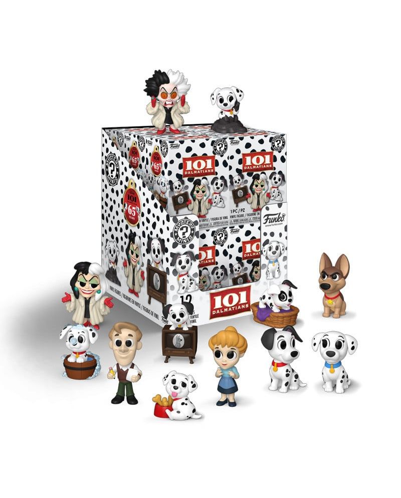 101 DALMATIENS - Mystery Minis (BOX 12 Figurines) - vue principale