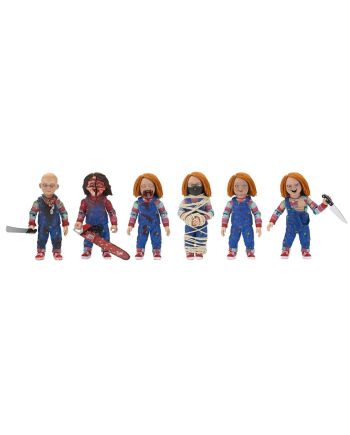 CHUCKY - Chucky TV Good Guy S1 - DISPLAY 12 Figurines Blind Box -10cm - vue de face