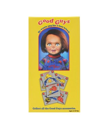 CHUCKY - Chucky TV Good Guy S1 - DISPLAY 12 Figurines Blind Box -10cm - vue de dos