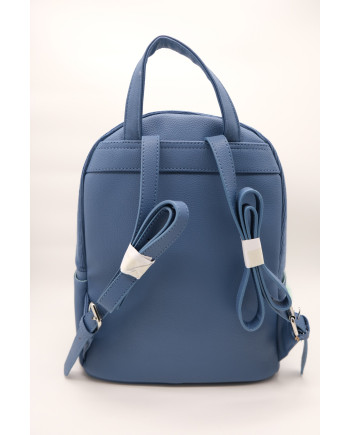 STITCH & ANGEL - Fashion Duo Blue Corduroy BackPack - '28x22x11cm'