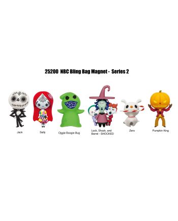 NBX - Serie 2 - 3D Foam Magnets in blind bags (Display 12 Pcs) - vue de face