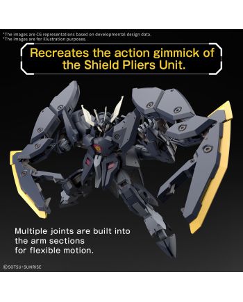 GUNDAM - HG 1/144 Gundam Zagan - Model Kit - vue de face