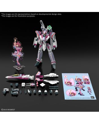 MACROSS - HG 1/100 VF-31C Siegfried (Farina Jenius) Deluxe - Model Kit - vue principale