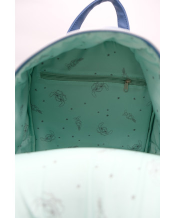 STITCH & ANGEL - Fashion Duo Blue Corduroy BackPack - '28x22x11cm'