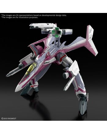 MACROSS - HG 1/100 VF-31C Siegfried (Farina Jenius) Deluxe - Model Kit - vue de detail