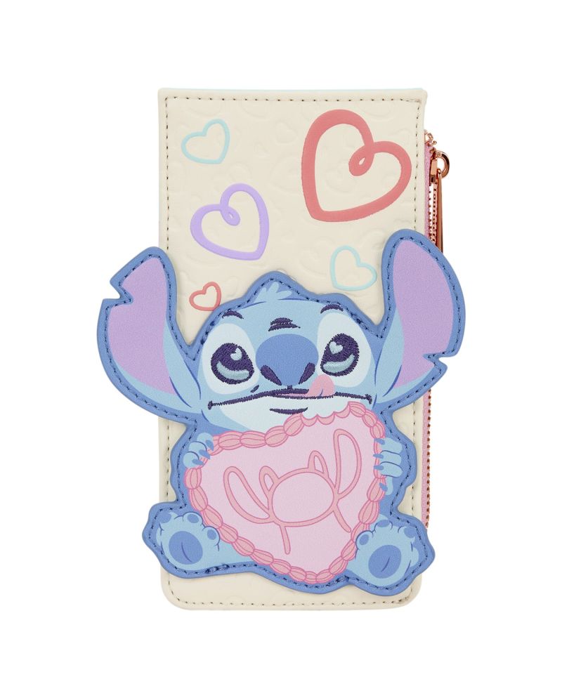 LILO & STITCH - Be Mine - Large Porte-carte Loungefly - vue principale