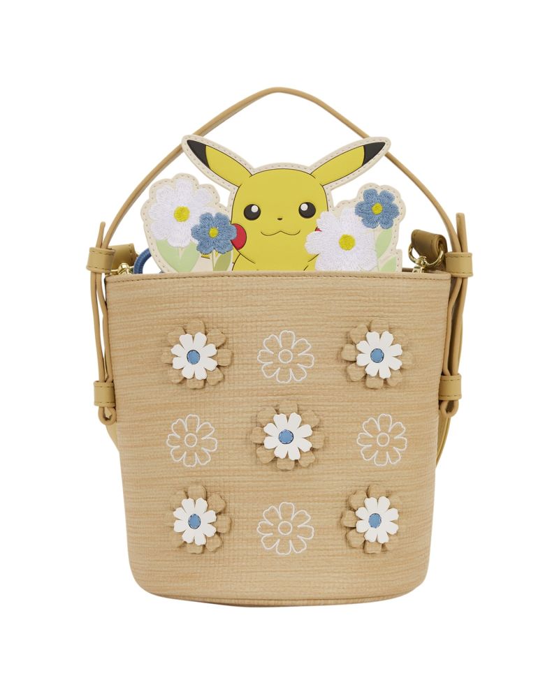 POKEMON - Floral Pikachu - Sac bandoulière Loungefly - vue principale