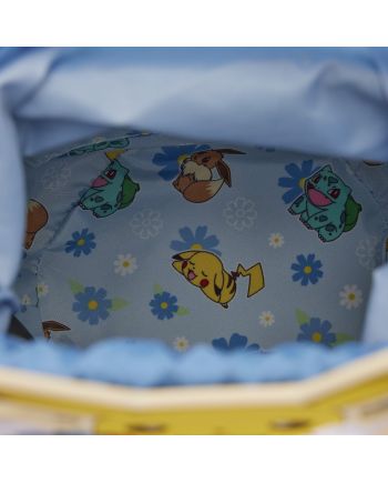 POKEMON - Floral Pikachu - Sac bandoulière Loungefly - vue de dos