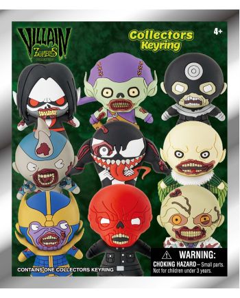 MARVEL ZOMBIES - Series 1 - 3D Foam Bag Clip (Display 24 Pcs) - vue de profil