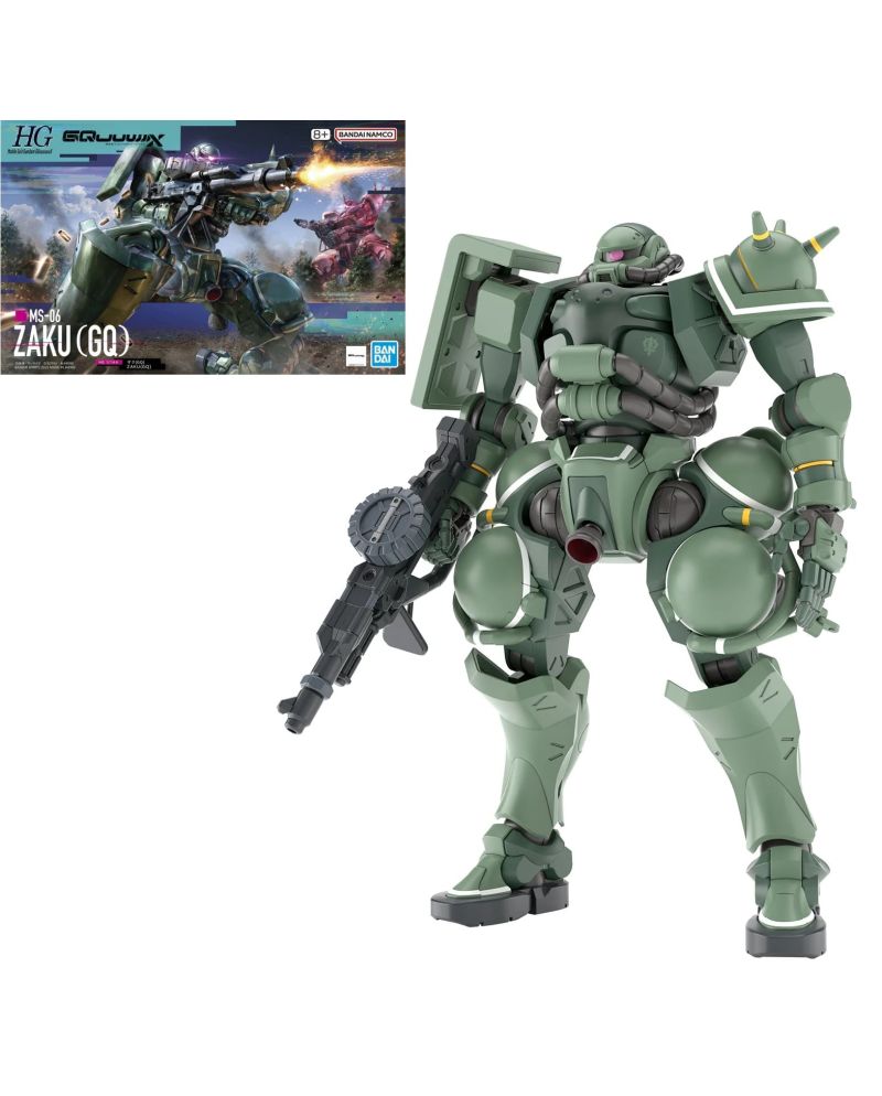 GUNDAM - HG 1/144 Zaku (GQ) - Model Kit - vue principale