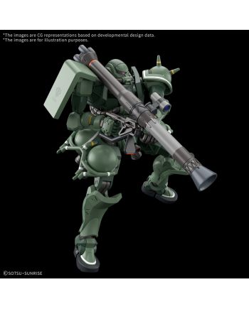 GUNDAM - HG 1/144 Zaku (GQ) - Model Kit - vue de dos
