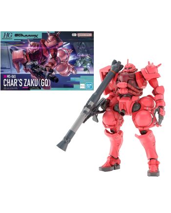 GUNDAM - HG 1/144 Char's Zaku (GQ) - Model Kit - vue principale