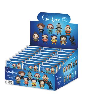 CORALINE - Series 1 - 3D Foam Bag Clip (Display 24 Pcs) - vue principale
