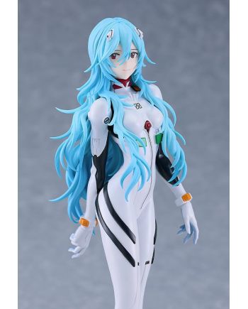 EVANGELION - Rei "Long Hair" - Figurine PLAMAX 20cm - vue de dos